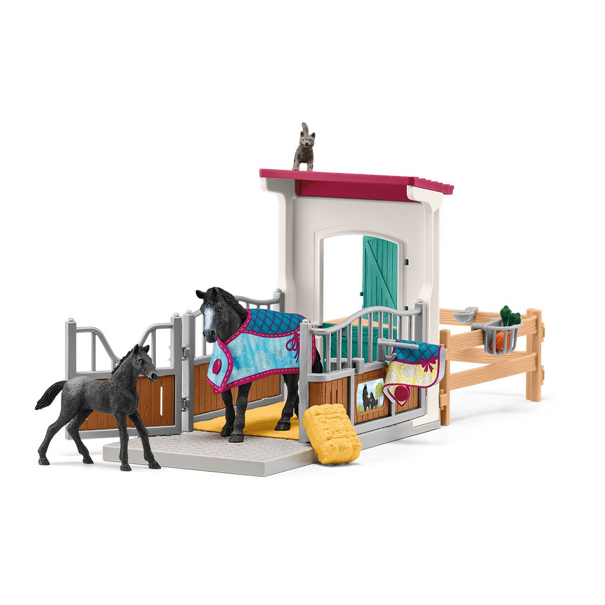 Horse Box with Mare and Foal 42611 HORSE CLUB schleich