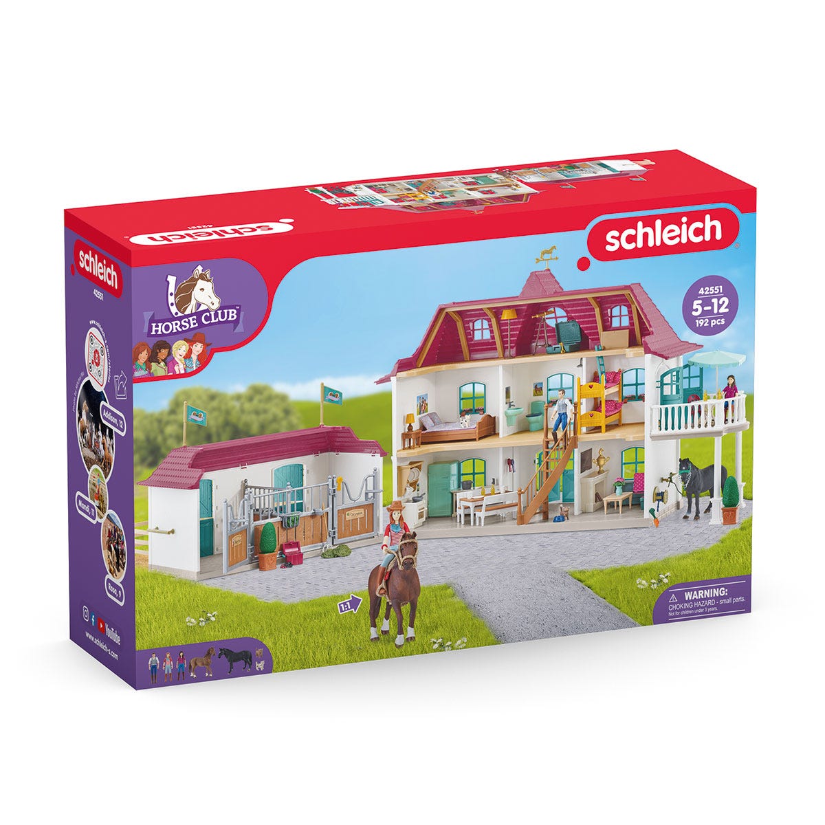 Schleich Juguete 42551 Lakeside Country House Estable Dorado| Kidinn