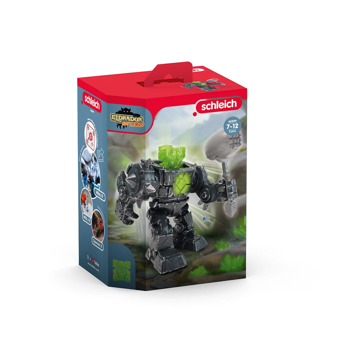 ELDRADOR® Mini Creatures Shadow Stone Robot 42599 ELDRADOR® | schleich