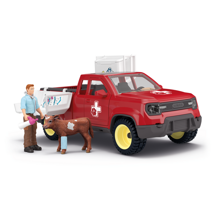 Veterinarian Pick-up at the Farm
