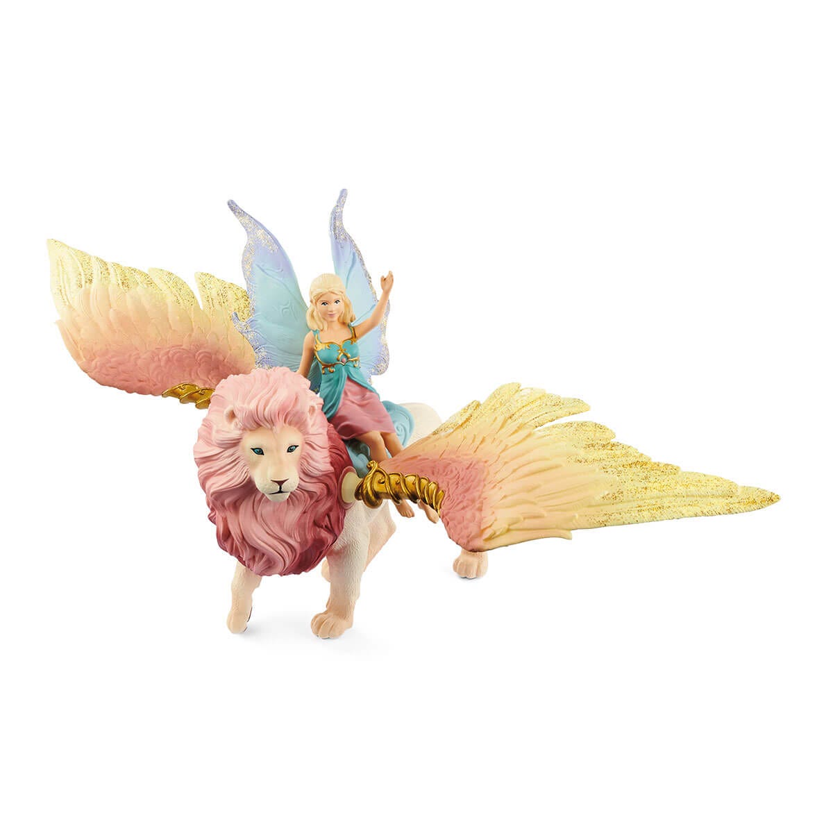 Fairy in Flight on Winged Lion 70714 BAYALA® | schleich