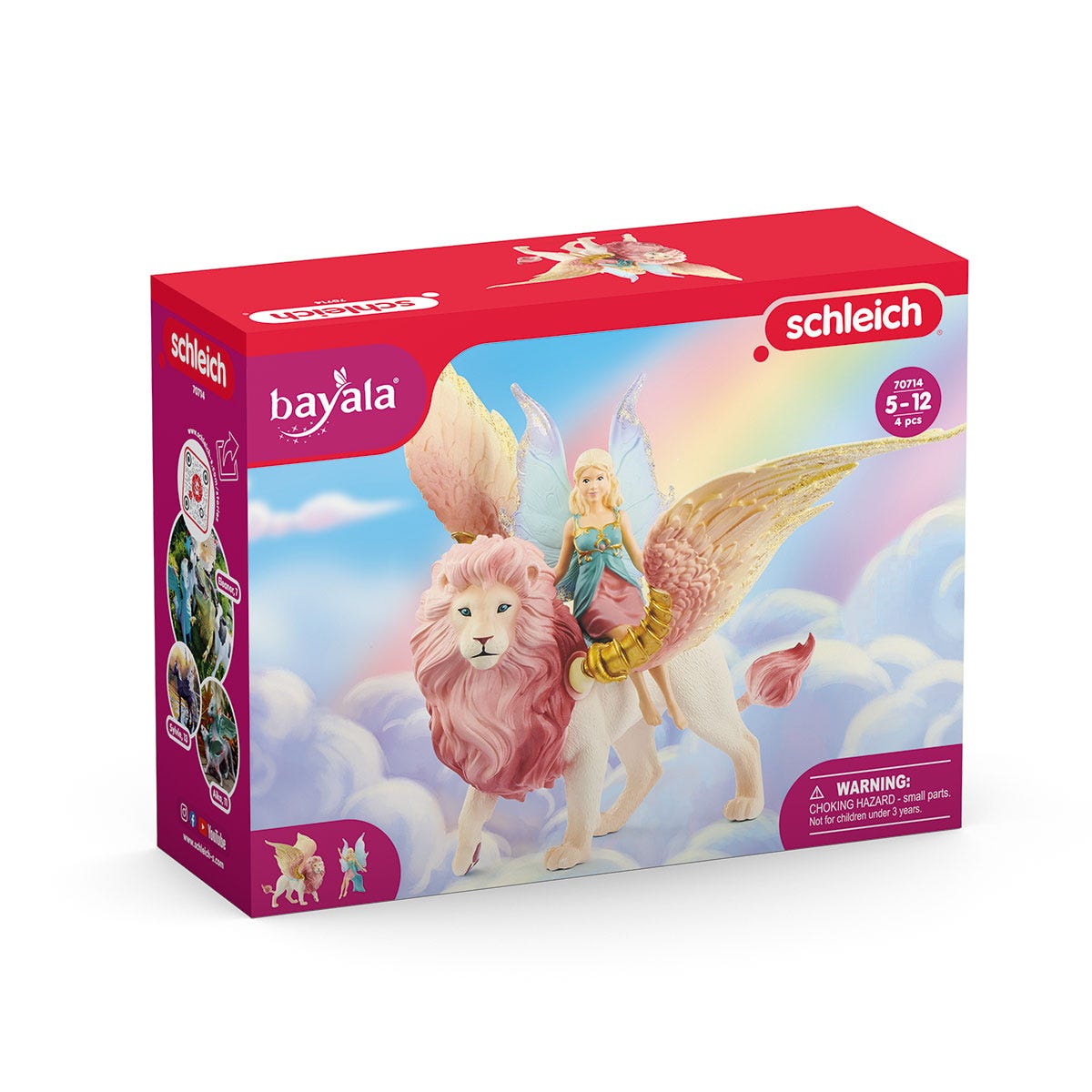 Fairy in Flight on Winged Lion 70714 BAYALA® | schleich