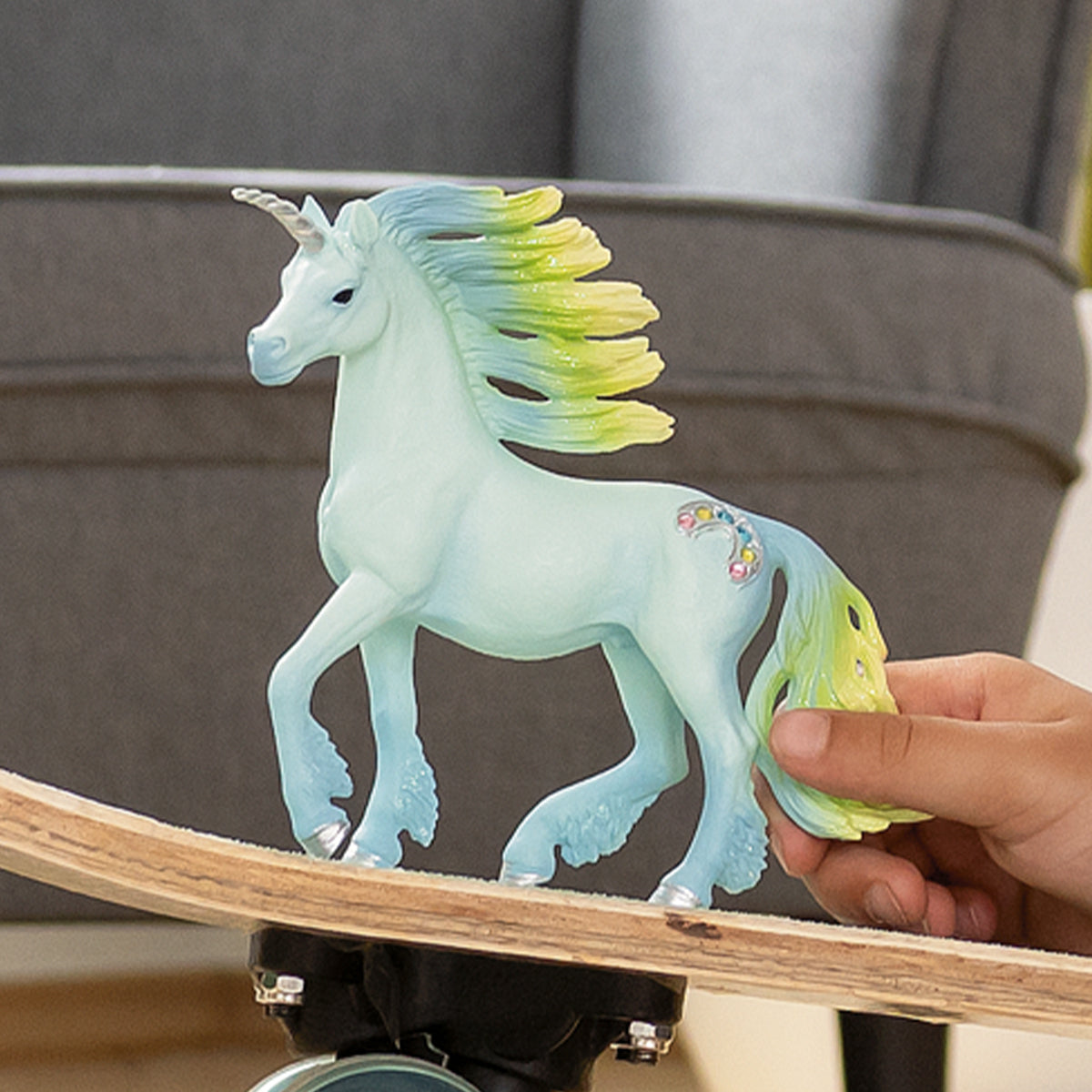 Schleich 70734 Licorne Choco-Menthe, dès 5 Ans, Bayala® - Figurine, 12,5 x 2 ,5 x 16 cm Schleich 70734 Licorne Choco-Menthe, dès 5 Ans, Bayala® - Figurine, 12,5 x 2 ,5 x 16 cm