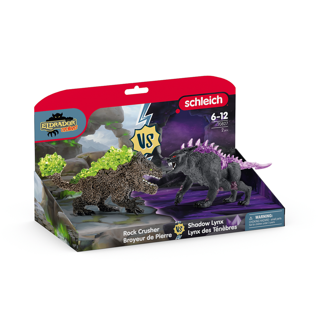Shadow Lynx vs. Rock Crusher 70827 ELDRADOR® | schleich Shadow Lynx vs. Rock Crusher 70827 ELDRADOR® | schleich