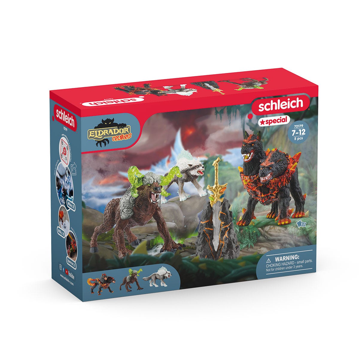 Schleich Eldorado Monsters フィギュアセット Amazon.co.jp: Schleich Eldrador Creatures Monster Toys 3