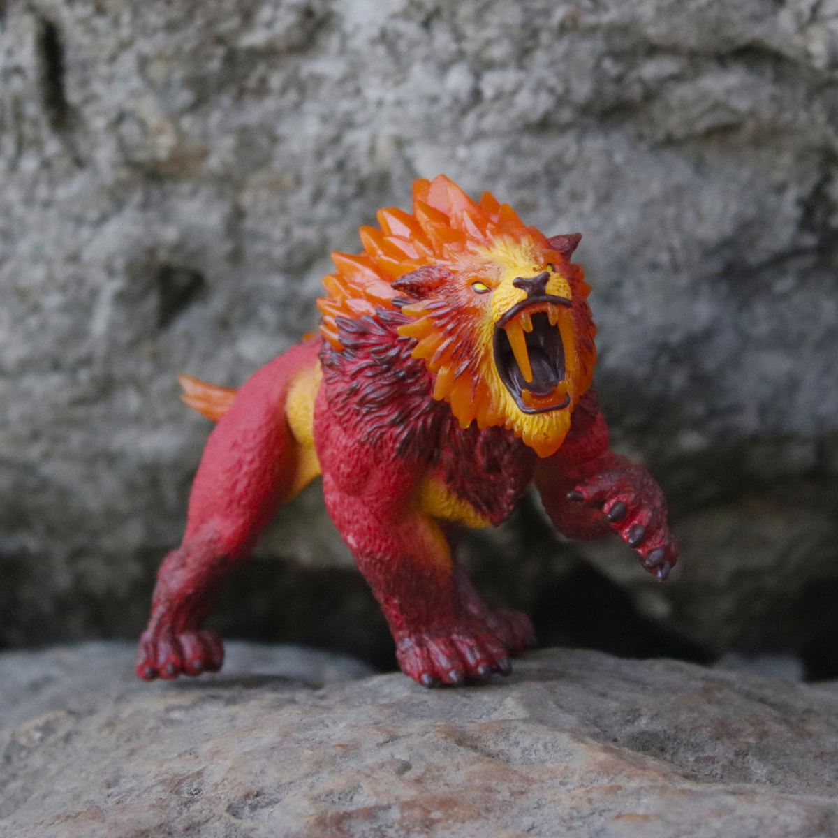 Lava Sabertoothed Tiger