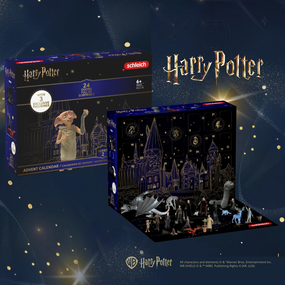 Harry Potter Mini Figures Advent calendar Series 2